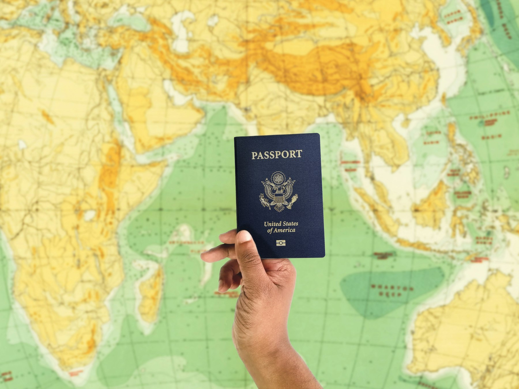 Passport and travel document visual